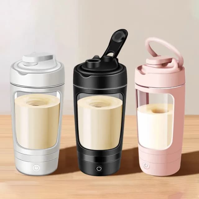 【太力】2入組-心悅升級Tritan全自動攪拌杯隨行杯630ml(奶茶蛋白粉咖啡杯外帶杯USB充電 交換禮物 雙11)