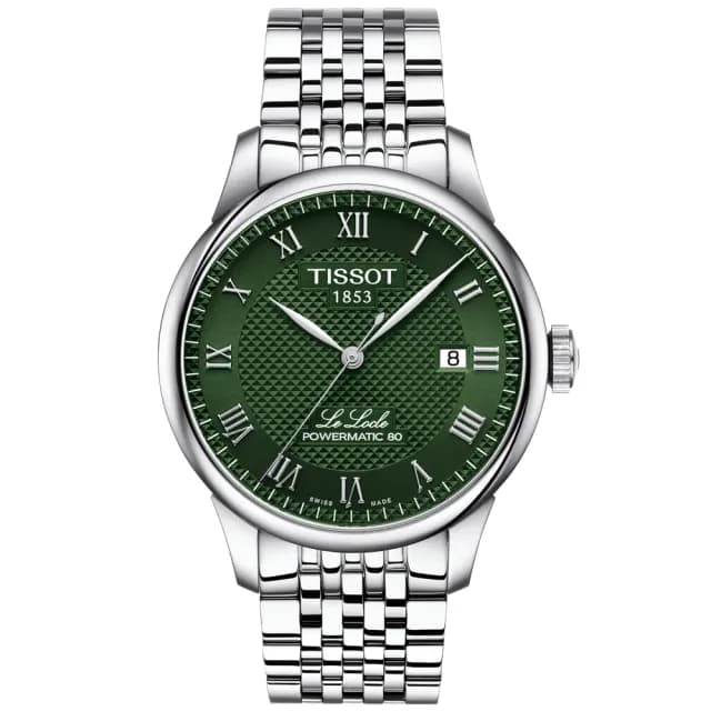 【TISSOT 天梭】LE LOCLE 力洛克系列 羅馬字 機械腕錶 雙11 特惠 推薦(T0064071109300)