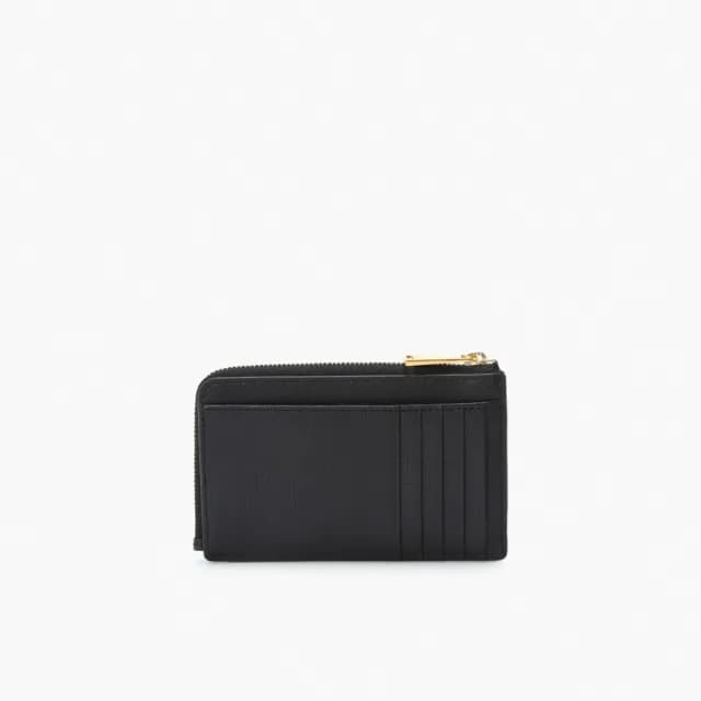 【agnes b.】Voyage City 皮革 零錢包(黑色)
