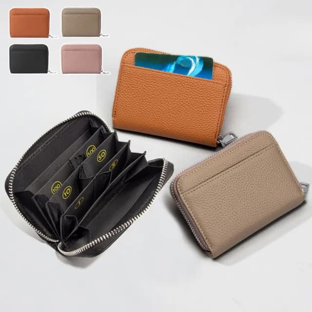 【享屋】日幣錢包-頭層牛皮 皮包分隔錢包 RFID 防盜刷卡包 日幣零錢包 日本分格分類 皮夾 