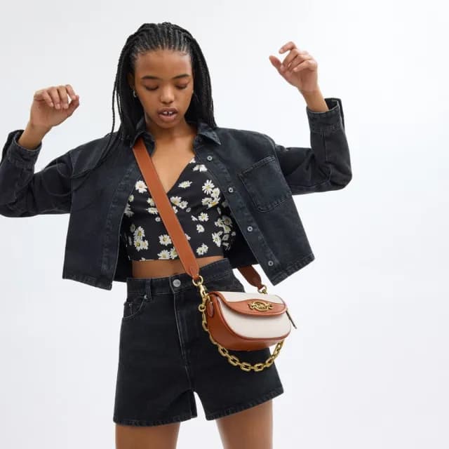 【COACH】蔻馳官方直營 HARLEY 23 單肩手袋 單肩包 肩背包-多色任選(CR668/CM702/CR738)