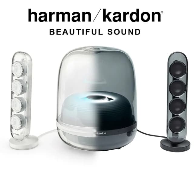 【Harman Kardon】SOUNDSTICKS 4 藍牙2.1聲道多媒體水母喇叭(台灣公司貨)