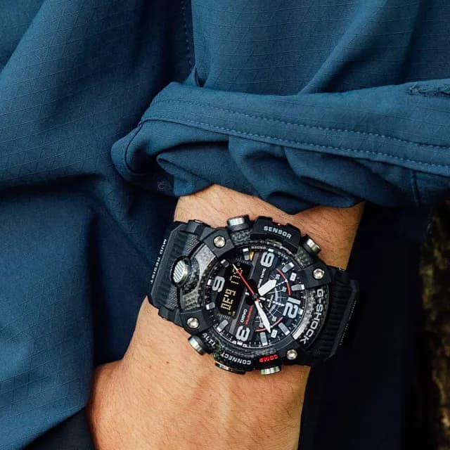 【CASIO 卡西歐】G-SHOCK  極限陸地泥人運動錶 男錶(GG-B100-1A)