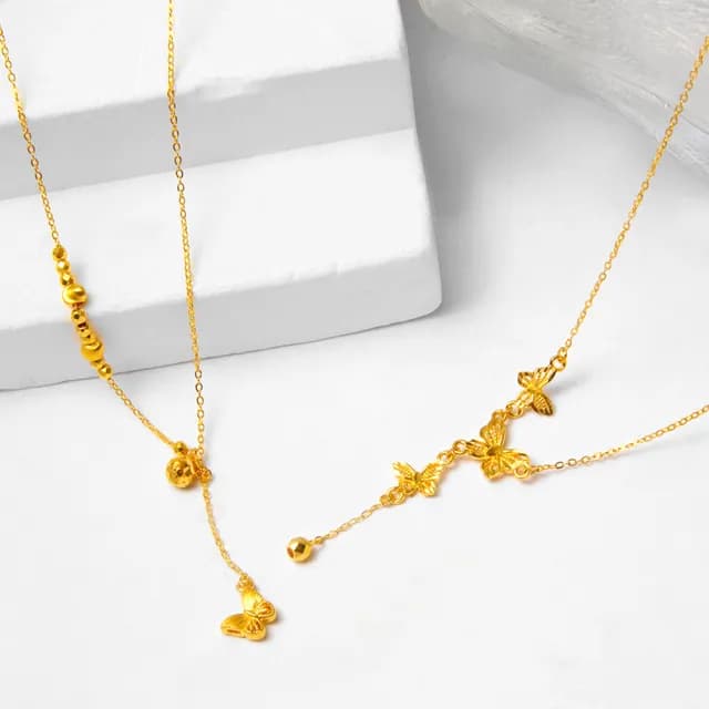 【GJS 金敬順】雙11黃金項鍊 手鍊 女款 多選(金重:0.68錢/+-0.03錢)