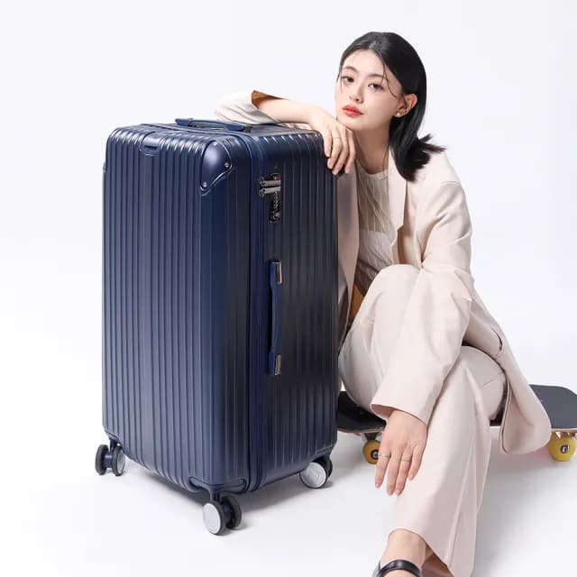 【ALLEZ 奧莉薇閣】29吋霧面磨砂胖胖箱 置物櫃適用 行李箱(AVT18229)