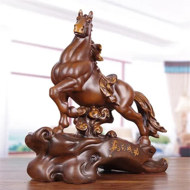 【新川】駿馬奔騰擺飾 馬到成功吉祥物(辦公室開運擺設 新居入厝賀禮 喬遷送禮首選)