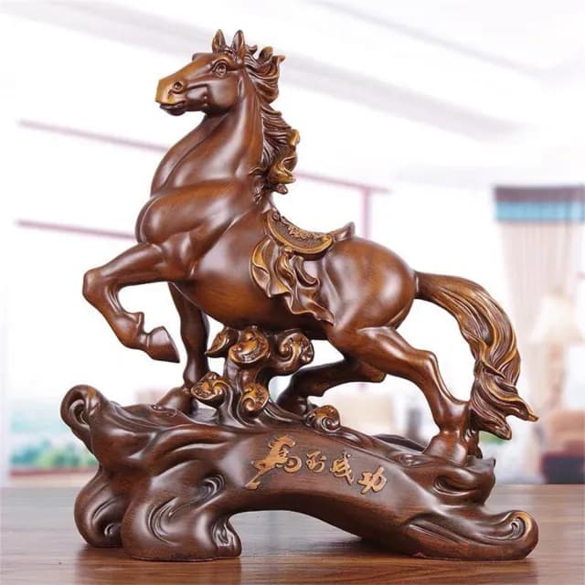 【新川】駿馬奔騰擺飾 馬到成功吉祥物(辦公室開運擺設 新居入厝賀禮 喬遷送禮首選)