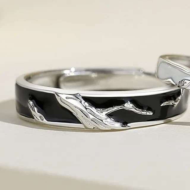 【巴黎精品】現貨+預購 頂級925純銀戒指婚戒女鑽戒開口戒情侶對戒尾戒情人節禮物(枯木逢春男女飾品a1li50)