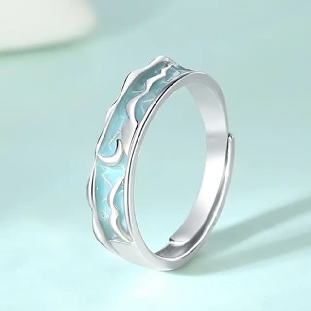 【巴黎精品】現貨+預購 頂級925純銀戒指婚戒女鑽戒開口戒情侶對戒尾戒情人節禮物(江南煙雨男女飾品a1li13)