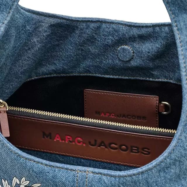 【MARC JACOBS】官方直送 THE SACK A.P.C聯名款大型丹寧手袋