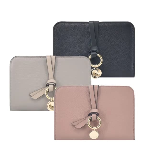 【BURBERRY 巴寶莉】XChloe 格紋短夾/Banana零錢包/Alphabet短夾(多款選)