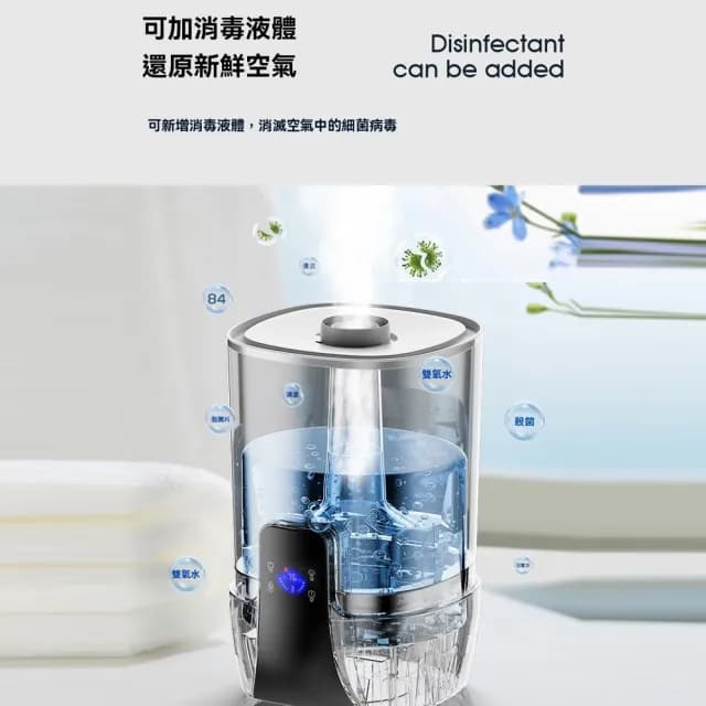 【Loha 樂活家】15L空氣加濕器(大霧量 造霧器 水霧機 水氧機 噴霧器 霧化器 商用加濕器 果蔬生鮮霧化器)