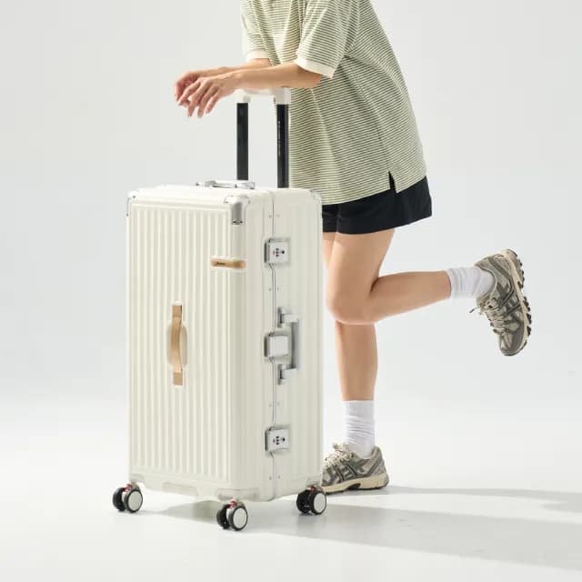 【Arowana 亞諾納】31吋運動鋁框極致美學行李箱/旅行箱(送數位電子秤)