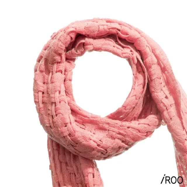【iROO】針織羊毛圍巾