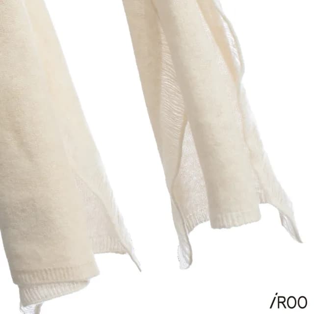 【iROO】經典時尚羊毛圍巾