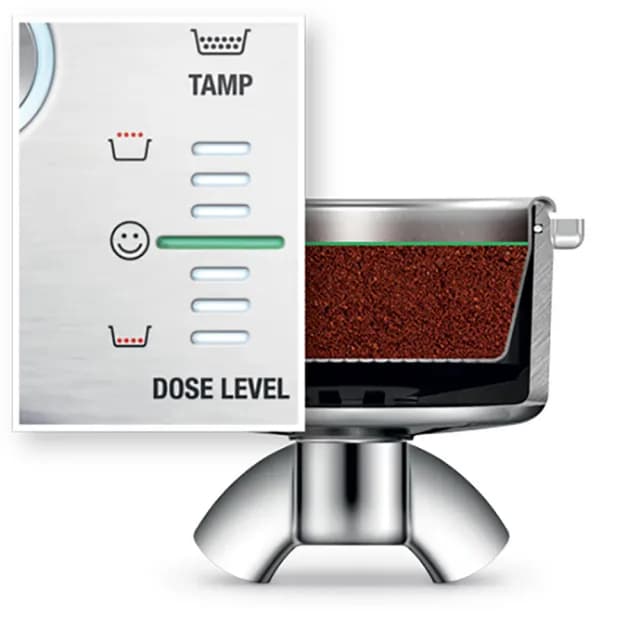 【Breville】BES876XL the Barista Express Impress咖啡機（雪花白）(總代理公司貨)