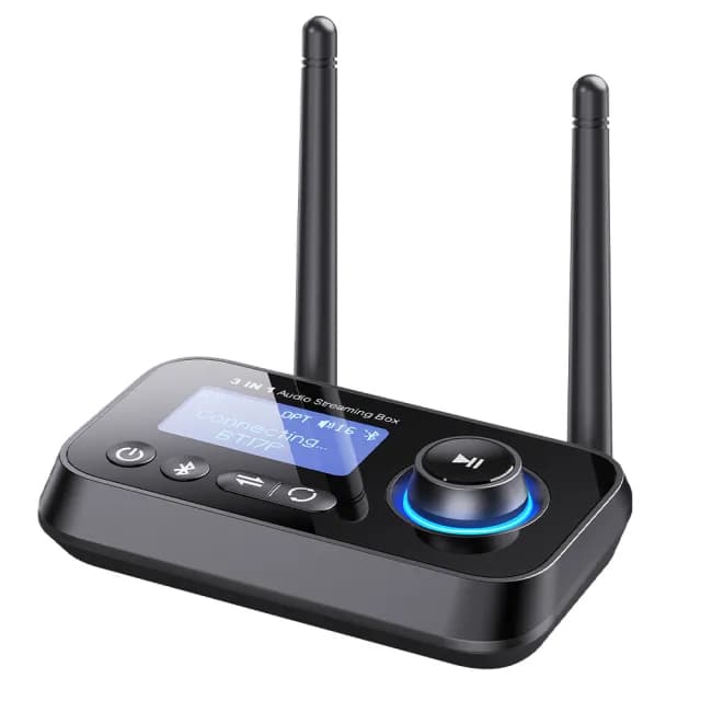 【YORI 優里】藍芽適配器5.4(接收器發射器 電視TV音頻 超長10M距離 雙天線 MP3撥放器 音頻適配器 音響)