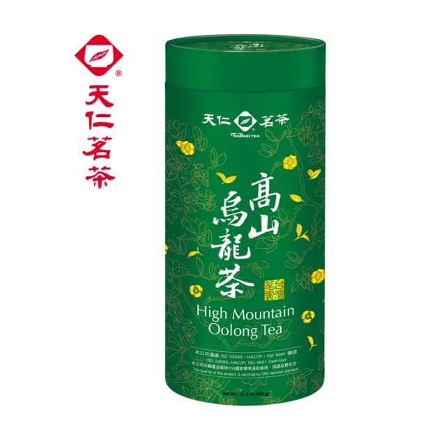【天仁茗茶】台灣茗賞烏龍茶茶葉600g*2罐
