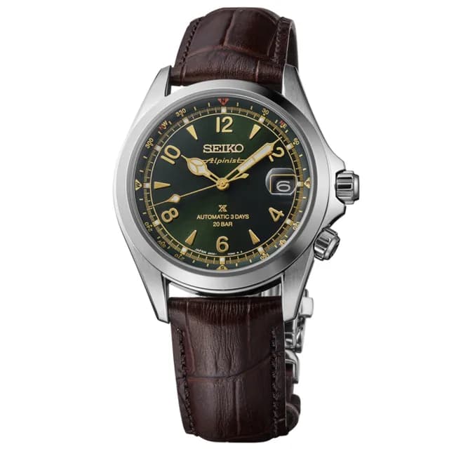 【SEIKO 精工】PROSPEX系列 Alpinist 三日鍊 機械腕錶 禮物 送禮 推薦(SPB507J1/6R55-00P0G)