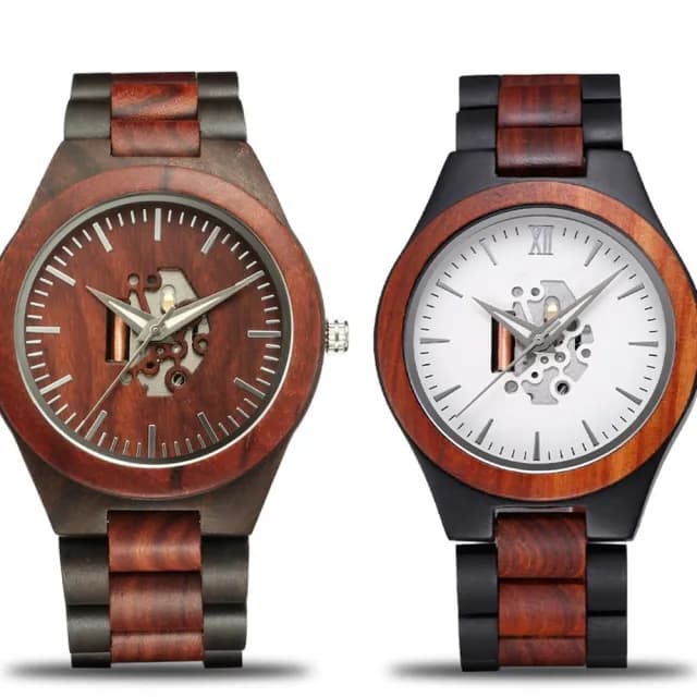 【MoonDy】雙11 石英錶 手錶 指針手錶 原木腕錶 男生手錶 檀木手錶 木錶 復古原木錶 腕錶 木質腕錶 木頭錶