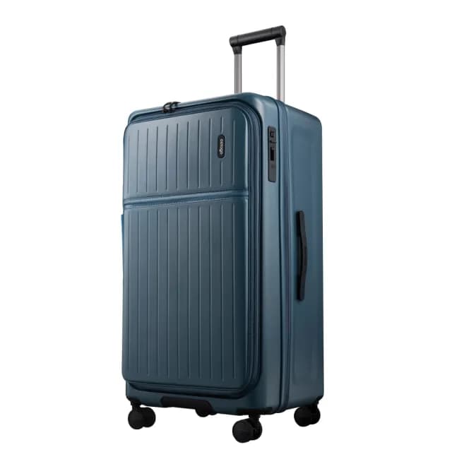 【cctogo】立可開煞車旅箱(30吋行李箱、旅行箱、拉鍊箱、剎車、充電、PC、91開)