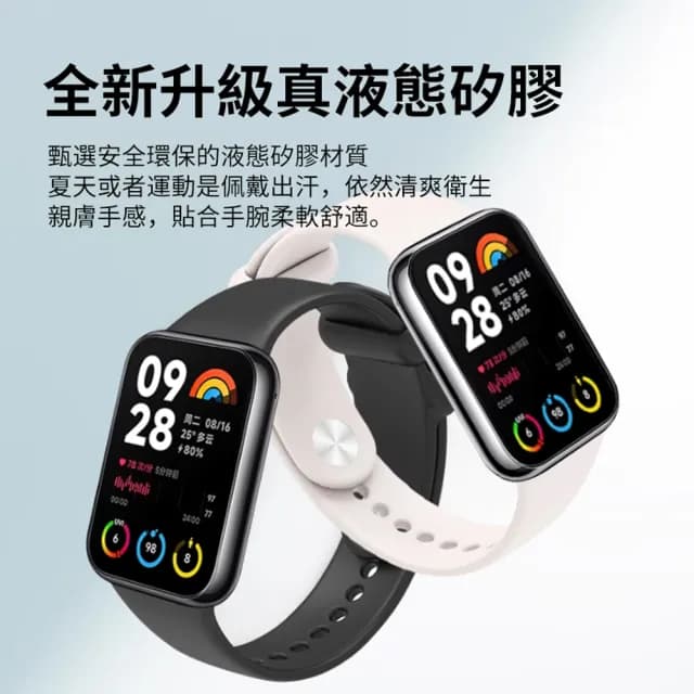 【小米】官方旗艦館 Xaiomi 手環 9 Pro (矽膠錶帶組)
