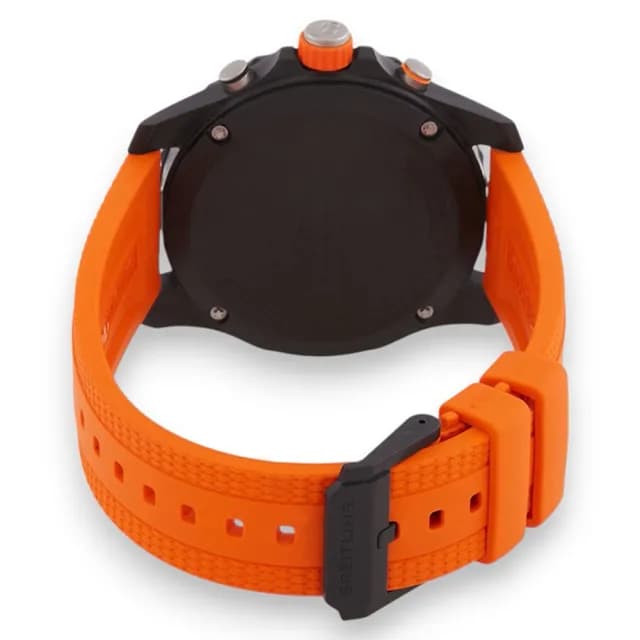 【BREITLING 百年靈】Endurance Pro 石英計時橡膠手錶x橘色x44mm(X82310A51B1S2)