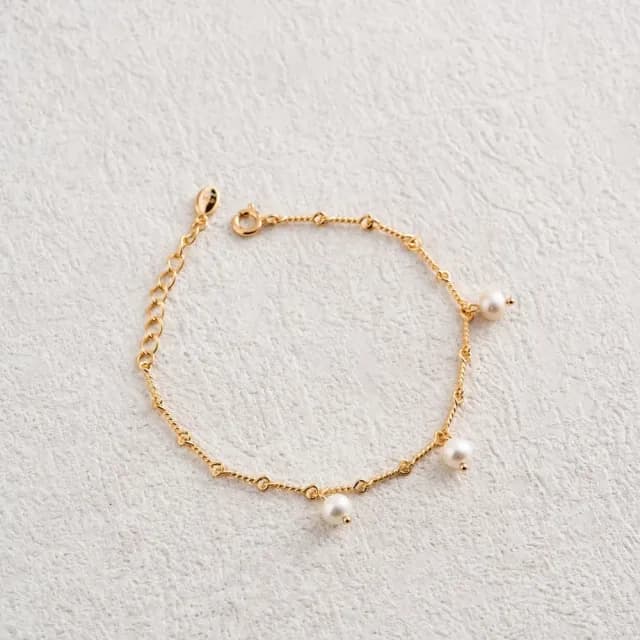 【Lapela】繩索上的精靈手鍊/金