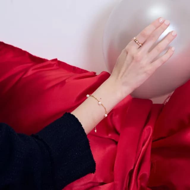 【Lapela】繩索上的精靈手鍊/金