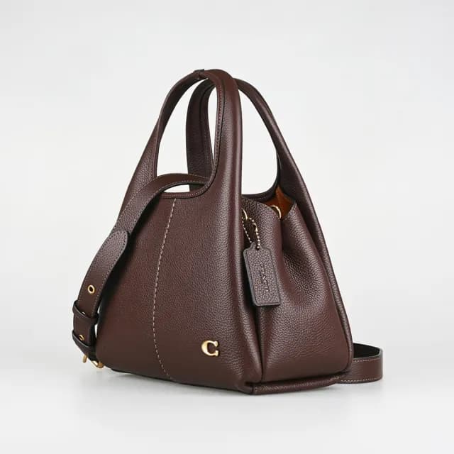 【COACH】COACH LANA 23 單肩手袋/斜背小包(小/楓葉褐)