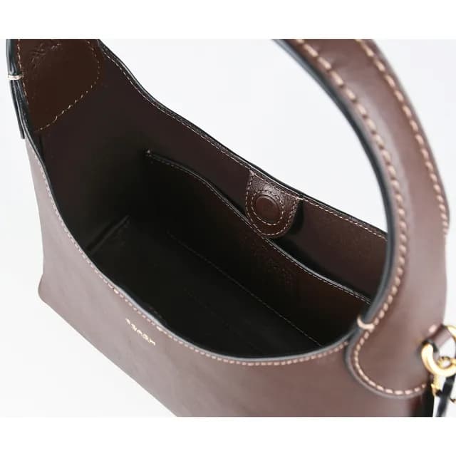 【COACH】COACH BROOKLYN 23 肩背手提手袋/斜背鏈條包(小/楓葉褐)