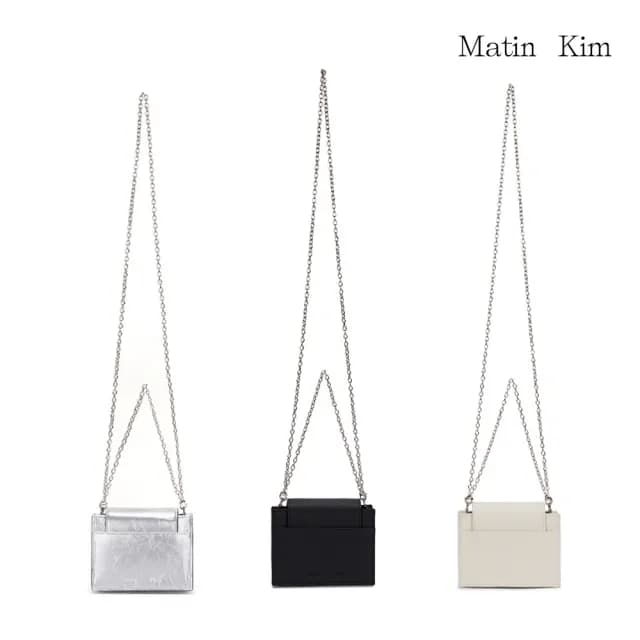 【MATIN KIM】官方旗艦 經典鐵牌迷你風琴包(多款任選)