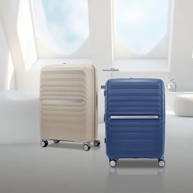 【Samsonite 新秀麗】25吋 OCTOLITE NEO 可擴充大容量防盜拉鍊輕量PP耐衝擊行李箱/水漾箱/旅行箱(多色可選)