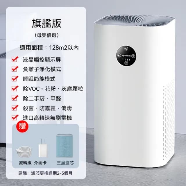 家用智能寵物空氣淨化器(強力吸浮毛/除臭除味/空氣淨化器/負離子空氣清淨/寵物清淨機)