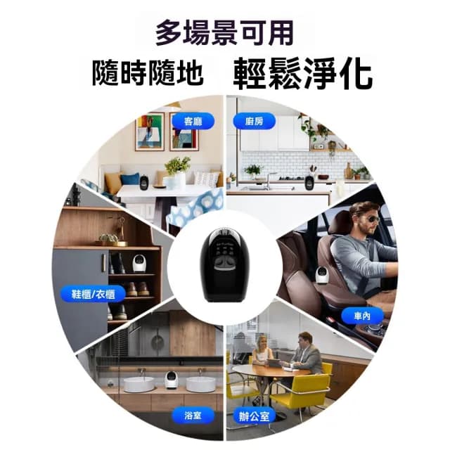 【Felsted 菲仕德】空氣清淨機 空氣淨化器 除臭消毒機(小型臭氧機 高濃度負離子 除臭/除甲醛 /消毒殺菌)