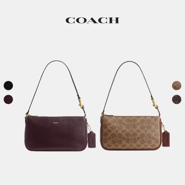 【COACH】蔻馳官方直營 PLAZA手袋 單肩包 側背包 手拿包-多色任選(CCC41/CCC42)