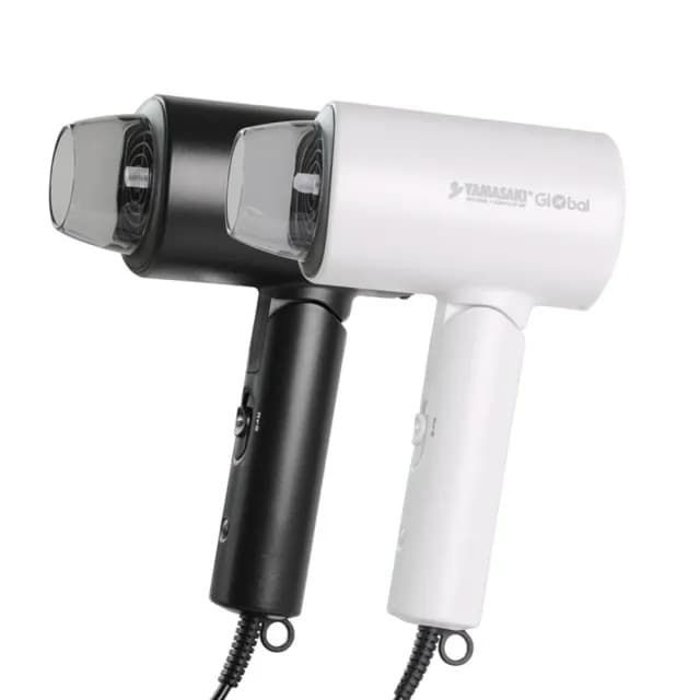 【山崎】全球電壓等離子摺疊吹風機 SK-D1(免切換電壓/旅行出差都適用)