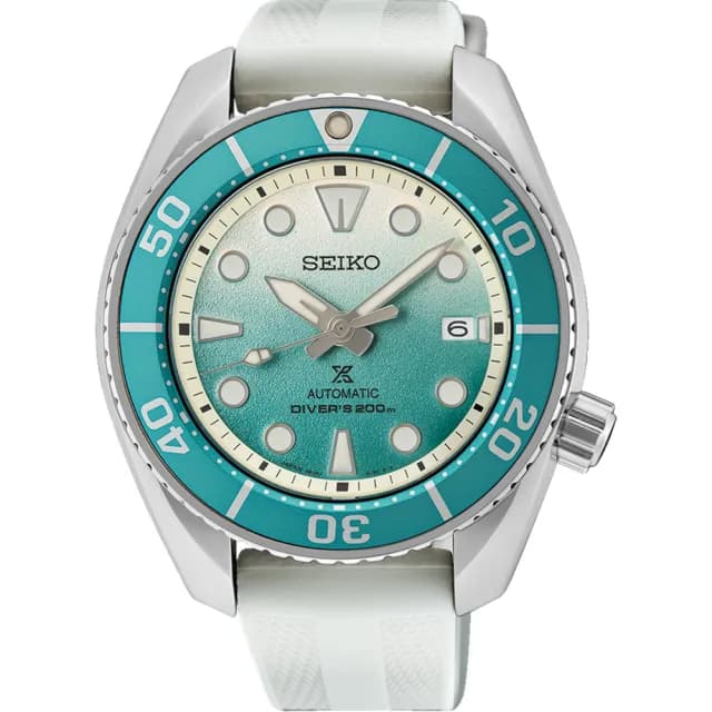 【SEIKO 精工】Prospex 亞洲限量款 馬爾地夫沙洲 200米潛水機械錶-45mm 禮物 送禮(SPB539J1/6R35-03M0G)