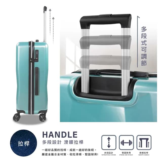 【American Explorer】20/24/25/29吋 行李箱 雙排靜音輪 DM7-PLUS/R65/AZ3/AZ6 登機箱 旅行箱 拉桿箱