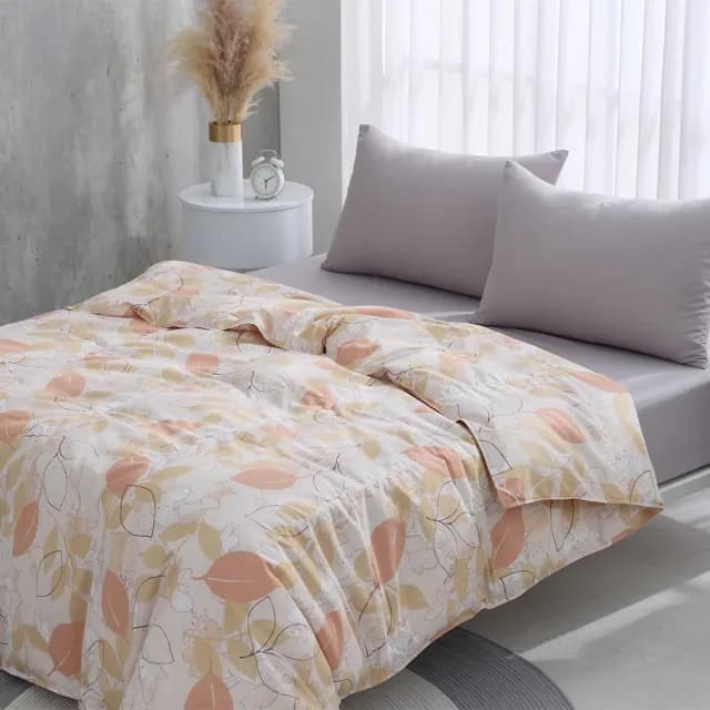 【EASY LIFE】十月羽絨被-單人(可以蓋一整年的好被子/棉被/冬被)