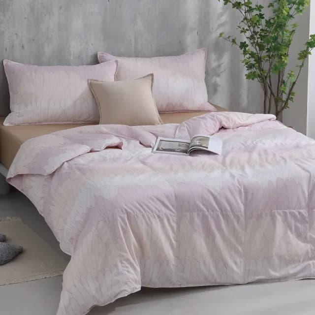 【EASY LIFE】十月羽絨被-雙人(可以蓋一整年的好被子/棉被/四季被)