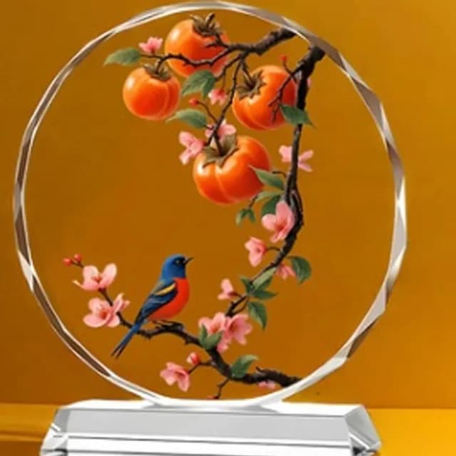 【Loha 樂活家】水晶擺件裝飾品-小號20*22CM(擺飾 擺臺 喬遷禮品 內雕水晶擺件 生肖吉祥物擺件 開運擺件)