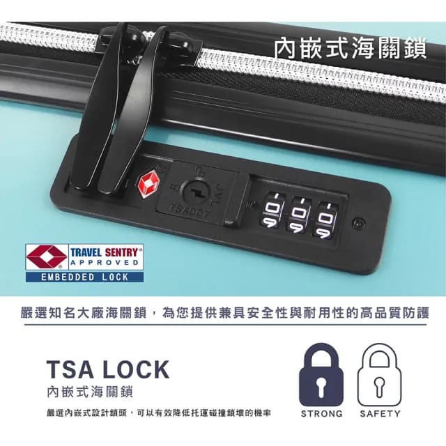 【American Explorer】29吋 鑽石箱 雙層防盜拉鏈 TSA海關鎖 雙排輪 DM7 PLUS 行李箱 旅行箱