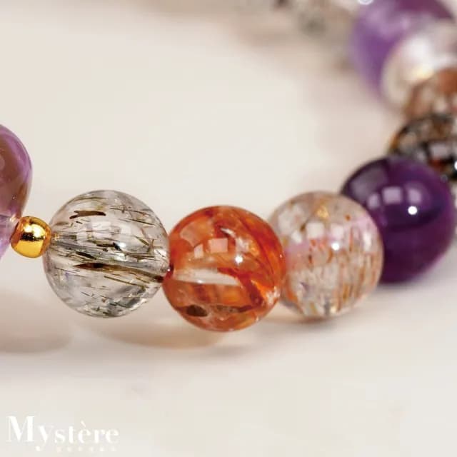 【my stere 我的時尚秘境】雙11 天然超七貔貅水晶手鍊(五路財神 全能轉運 招財手鍊 咬錢水晶)