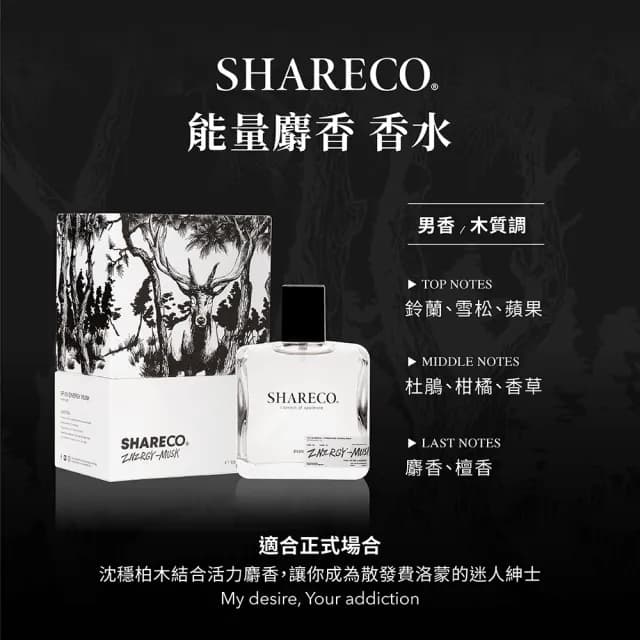 【SHARECO】經典香水100ml-2入組(多款任選)