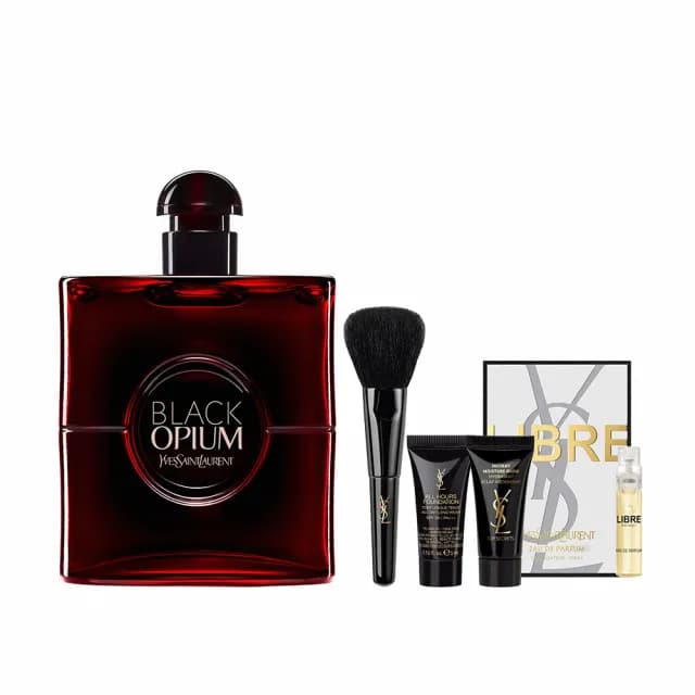 【YSL】官方直營 黑鴉片淡香精 紅焰版90ml(香水)