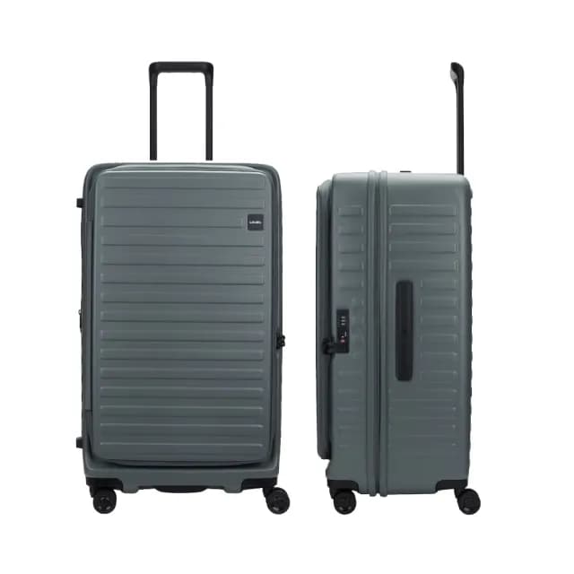 【LOJEL】升級版 CUBO FIT 29.5吋 前開式擴充拉鍊拉桿箱(行李箱 旅行箱 胖胖箱)