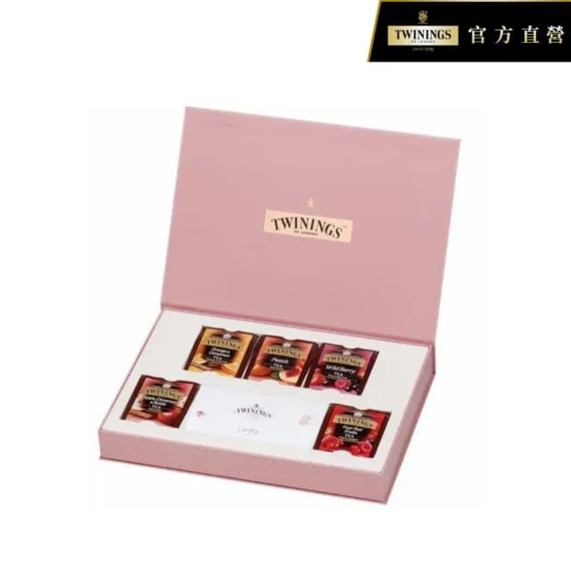 【Twinings 唐寧茶】藝術家禮盒 經典紅茶/清氛花茶包 25包(附贈提袋 #送禮首選#茶葉禮盒)