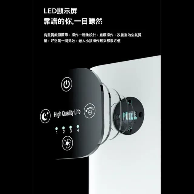 【窩居】空氣凈化器 清淨機 除甲醛消毒機(空氣清淨 濾淨機 負離子凈化)