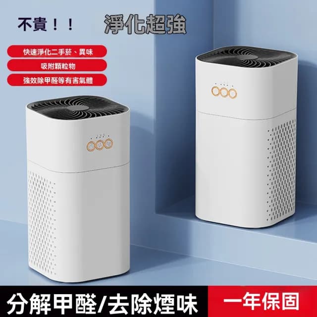 【Felsted 菲仕德】空氣淨化器 空氣清淨機 消毒殺菌機(負離子空氣淨化 家用除二手菸 除甲醛/消毒/除異味)